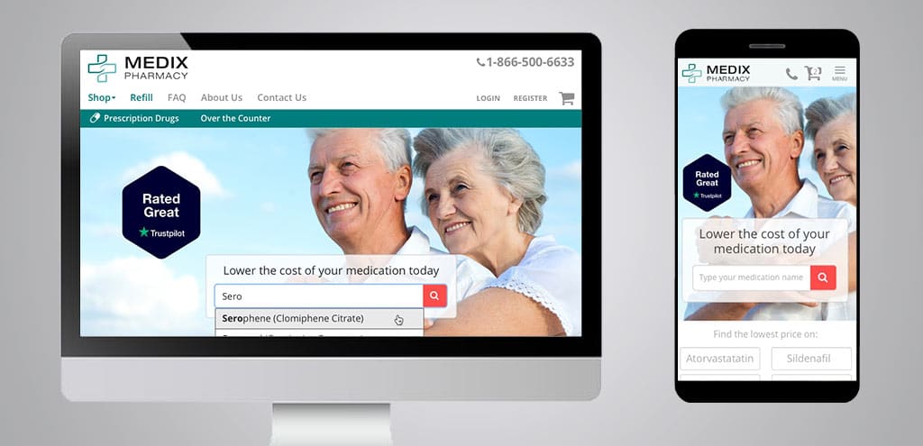 Medix web design